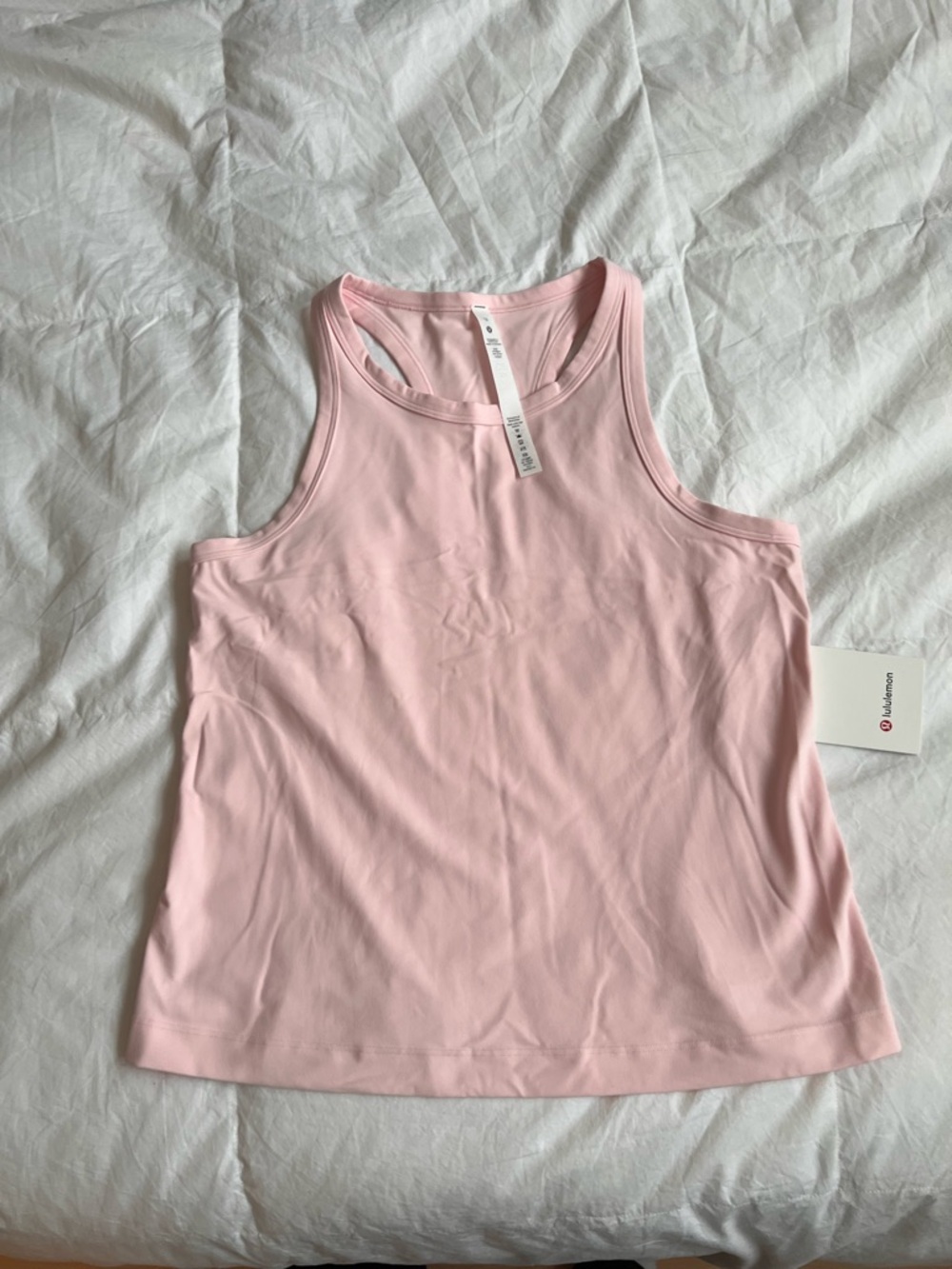 lululemon athletica Light Pink Racerback Tank Top